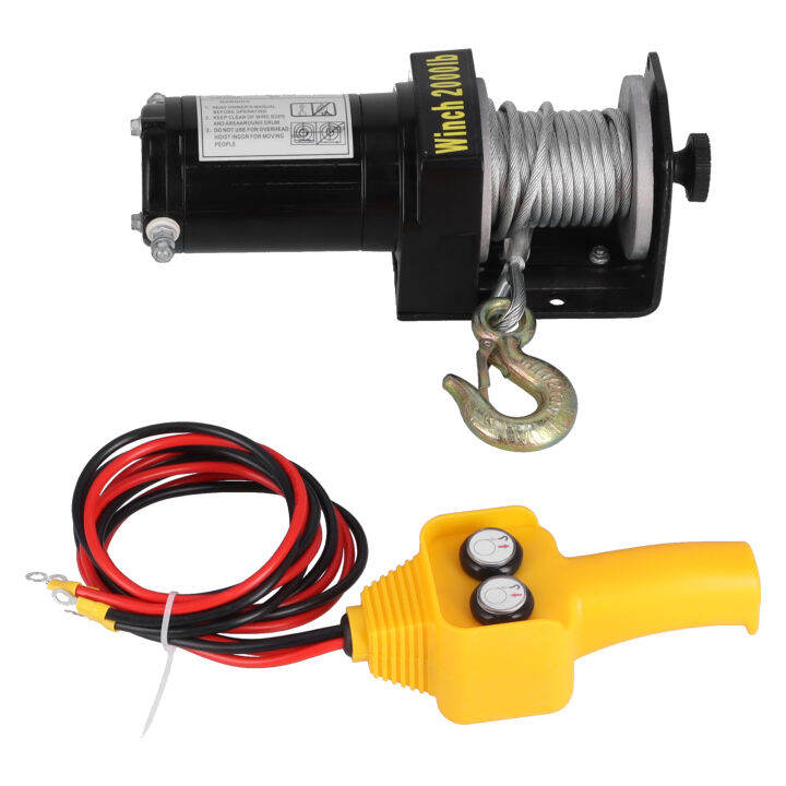 12v-24v-2000-4500lb-electric-winch-kit-with-5-5mmx15m-wireless-remote-control-towing-winch-for-atv-utv-offroad