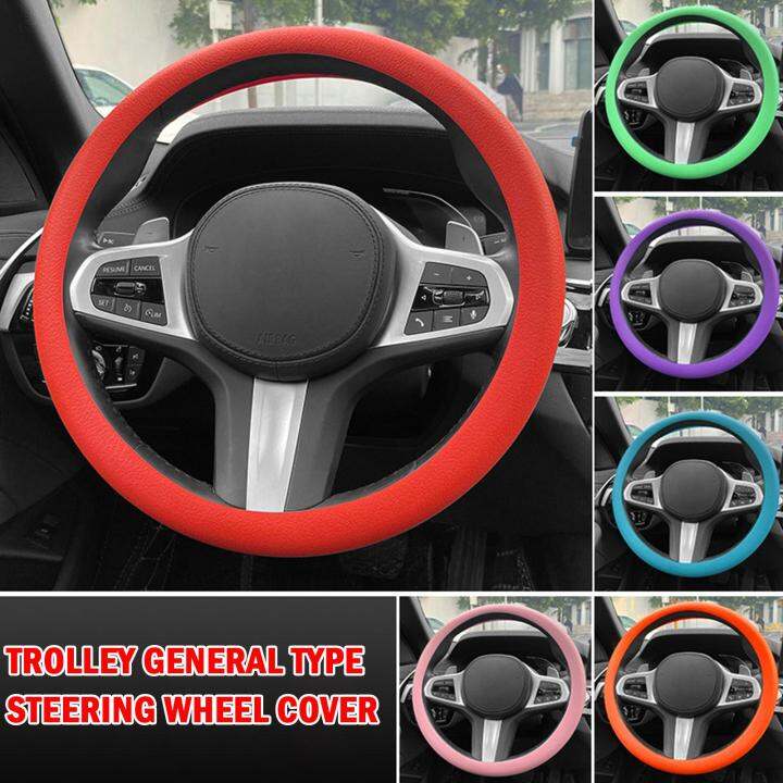 Penutup Roda Stereng Kereta Car Steering Wheel Cover 38CM Stering Cover ...