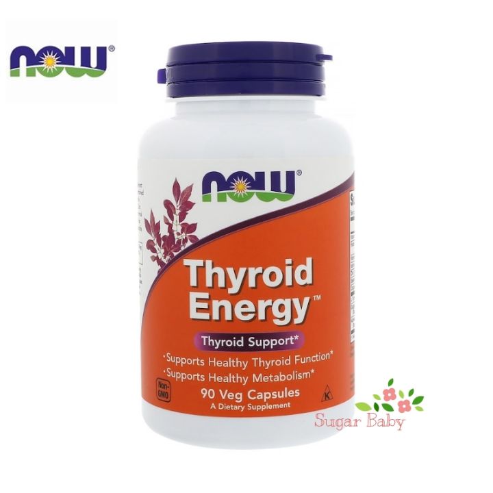 now-foods-thyroid-energy-90-veg-capsules-ช่วยบำรุงต่อมไทรอยด์-90-เวจจี้แคปซูล