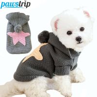Winter Knitted Dog Sweater Cute Pet Dog Clothes Puppy Clothes Costume for Small Dogs Cats Chihuahua Outfit Dog Accessories