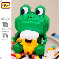 LOZ 9240 Animal World Frog Chick Egg Friend Chicken Sit Doll Model Mini Diamond Blocks Bricks Building Toy for Children no Box