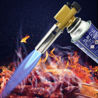 1300 °C เปลวไฟแก๊สไฟฉาย Airbrush Butane AutoIgnition ไฟแช็กการเชื่อม Burner Outdoor Camping BBQ เครื่องมือทำอาหาร Supply