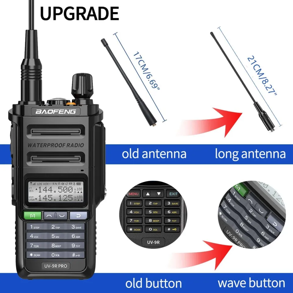 2023 IP68 waterproof baofeng uv 9r plus 20w ERA walkie talkie long