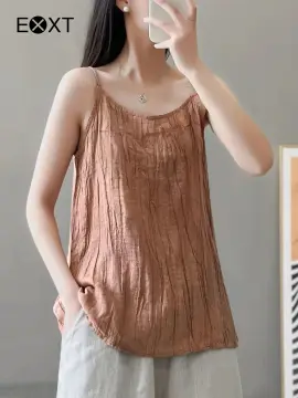 Exxt Cotten And Linen Tank Top - Best Price in Singapore - Jan