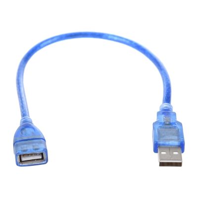 Short USB 2.0 A Female to Male Extension Cable