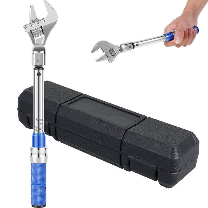 Digital Adjustable Torque Wrench 525 NM 30mm Steel Open End Torque