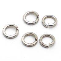 ﹉ஐ GB93 Nickel Plated Carbon Steel Spring Split Lock Washer Elastic Gasket M2 M2.5 M3 M4 M5 M6 M8 M10 M12 M16