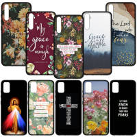 อ่อนนุ่ม ปก เคสโทรศัพท์ K179 GA106 Bible Verse Jesus หรับ OPPO A17 A3S A5 A9 A7 A5S A37 Neo 9 A59 F1S A92 A72 A52 F5 F7 F9 A7X A54 A12 A15 A16 A15S A16S A56 A55 F11 Pro A94 4G A95 A39 A57 A53S A17K Phone Casing