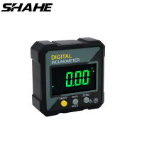 SHAHE 4*90 degree Digital Electronic Level and Angle Gauge Inclinometer with Backlight and Magnetic Base Protractor Digital