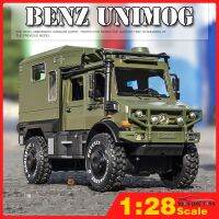 - Klt 1:28 Unimog Motorhome โมเดลรถของเล่น อัลลอยด์ Diecast รถมินิ ของเล่นสําหรับเด็ก เด็กผู้ชาย รถบรรทุกอัตโนมัติ RV ยานพาหนะ เสียง และของเล่นเบา