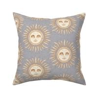 （Customizable pillowcases）Pillow Cases sun silver Fabric  07（Customized contact customer service）sun 07