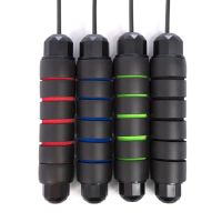 Tangle-Freewith Ball Bearing Jumping Rope Adjustable Skipping Rope Speed Crossfit Equipments For Fitness