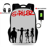 New 2020 Back to School Backpacks For Women-Men Gorillazer Rock band Print School Bags Bookbag Children Mochila Escolar