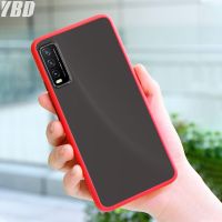 【Extraordinary Products】 YBD เคสสำหรับ Vivo Y20 Y20i Y12S Y20S กันชนกันกระแทกเลนส์กล้องถ่ายรูปเคสกันกระแทกเคสโทรศัพท์แบบแข็ง Matte ฝาหลัง