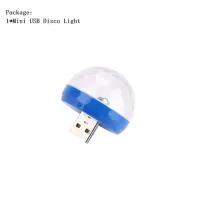 【☊HOT☊】 gewanfu1881881 ที่ไฟปาร์ตี้ไฟ Led ดิสโก้ Usb ขนาดเล็กแบบพกพาไฟดิสโก้คริสตัลสีสันสดใสหลอดไฟเวทีสำหรับตกแต่งบ้านงานปาร์ตี้คาราโอเกะ