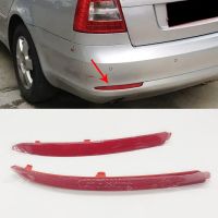 ไฟท้ายเบรคสะท้อนแสงสัญญาณหยุดสำหรับ Skoda Octavia A5 A6 2009 2010 2011 2012 2013 2014ไฟท้ายกันชนอุปกรณ์เสริมรถยนต์