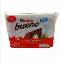 ?Import for U? Kinder Bueno 3 pack ช็อคโกแลต 43 กรัม