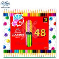 ดินสอสีไม้ COLLEEN 24 ด้าม 48 สี No.787