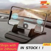 1pcs Car Holder Support For Mobile Phone GPS Silicone Soft Anti-slip Mat Desk Stand Car Silicone Holder Mat Pad Dashboard Stand