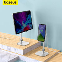 Baseus escopic Desktop Holder Stand With Wireless Charger For Universal Mobile Phone Tablet Holder Adjustable Angle Stand