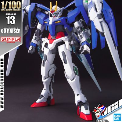 PREMIUM BANDAI GUNPLA NON GRADE 1/100 00 RAISER โมเดล กันดั้ม กันพลา VCA GUNDAM