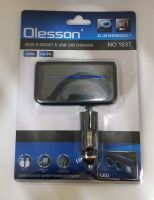 Olesson รุ่น 1637  Car Charger 2usb 120W อุปกรณ์สำหรับขยายเพิ่มช่องในรถยนต์2ช่อง พร้อม 2usb