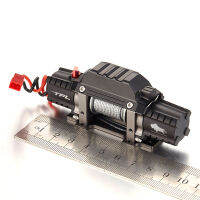 Full Metal Emulation Winch With Double Motor For RC Crawler Truck