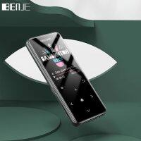 BENJIE เครื่องเล่น M10 MP3 HiFi,เครื่องเล่นเพลงแบบไม่สูญหายไม่มีหน่วยความจำหน้าจอสัมผัสเครื่องเล่นวิดีโอแบบโลหะบลูทูธ5.0ลำโพงในตัว Walkman รองรับ TF การ์ด FM บันทึก E-Book นับก้าว