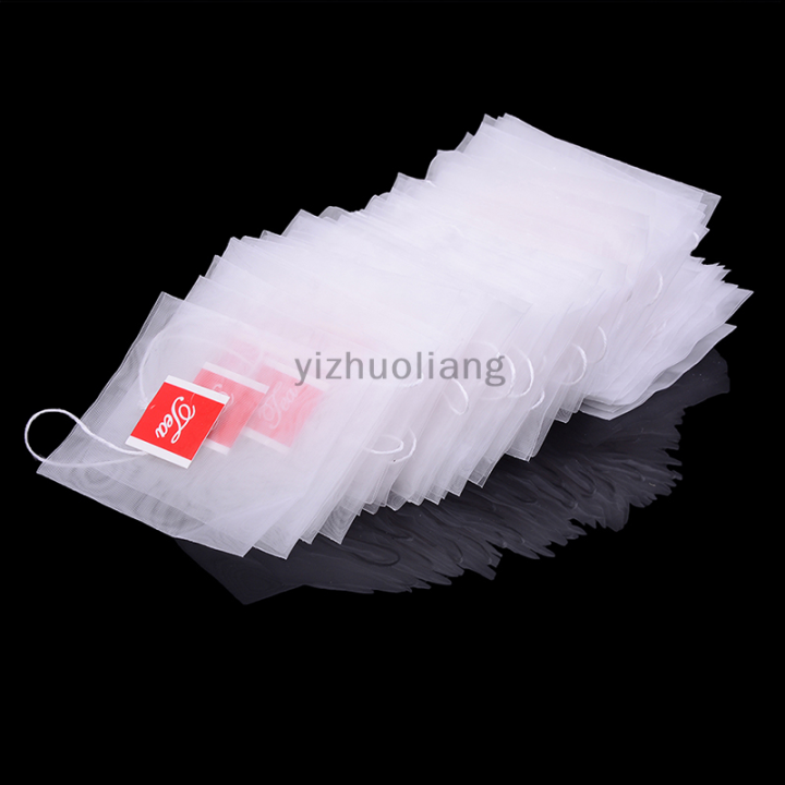 yizhuoliang-100pcs-nylon-empty-tea-bags-ชาเครื่องปรุงสำเร็จใหม่-herb-spice-filter-tea-bag