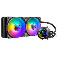 AZZA GALEFORCE 240 ? ชุดระบายความร้อนด้วยน้ำสุดเท่ พร้อมไฟ RGB สวยงาม ? ควบคุมผ่านรีโมท+ซอฟต์แวร์ for amd &amp; intel