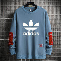 Adidase∮ Men S Cotton Sweatshirt Casual Large Size (M-4XL) Pullover Sportswear For Daily Wear And Training