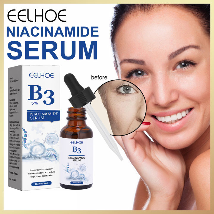 Eelhoe Niacinamide Serum Hyaluronic Acid Nicotinamide Face Serum Remove ...