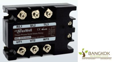 Maxwell Three phase solid state relay MS-3DA4840   SSR 3P  40A [In3-32vdc]