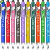 LYABPQ ปากกาเจลสำหรับโรงเรียนของขวัญสำหรับเด็กปากกาแวววาวปากกาตลกปากกาลูกลื่นสำหรับสำนักงานอธิบายความคิด