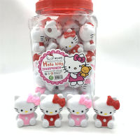 45ชิ้นกล่อง Sanrio สร้างสรรค์การ์ตูนสเตอริโอมินิแบบพกพา H Ello K Itty กบเหลาดินสอสาวหัวใจนักเรียนเครื่องเขียนขายส่ง