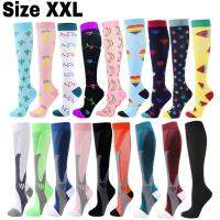 【jw】❄  S-XXL Doctor Compression Socks Soccer Football Stockings Edema DiabetesVaricose VeinsRunning Marathon