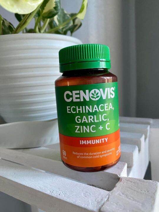 Cenovis Echinacea, Garlic,Zinc & C 60 viên Lazada.vn