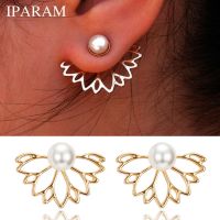 Jewelry Women Earrings Studs Silver Earrings Pearl Silver - Pearl Flower Stud - Aliexpress