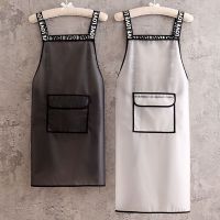 Transparent Waterproof Oil-proof Washable Aquatic Products Women  39;s Apron Swimming Pool Barber Men  39;s Work Cooking 【hot】✜❇