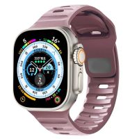 สายรัดแบบสปอร์ตสำหรับสายคาด Apple Watch 44มม. 49มม. 45มม. 42มม. 41มม. 40มม. สายรัดข้อมือ Correa Iwatch Series 8 7 6 5 4 3 Se พิเศษ