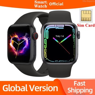 ZZOOI Sim Card Smart Watch 2023 New in Smart Watch Series 8 for Men Women Sim Card Phone Call Smart Watch Waterproof Sport Watch Bands