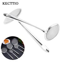 ✒❆♠ 1pcs High quality stainless steel filter kitchen filter fine mesh spoon fried Food Fried fried oil sieve cooking tools 3 size