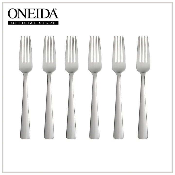 Oneida Aptitude Set of 6 Everyday Flatware Dinner Forks Lazada PH