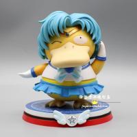 13Cm Japan Hot Anime Pokemon Psyduck Cos Sailor Moon Cartoon Kawaii Action Figure Psyduck Pvc Model Toys Children Birthday Gifts