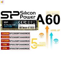 ลด 50% (พร้อมส่ง)SSD (เอสเอสดี) SILICON POWER A60 มี 5รุ่น (P34A60) M.2 NVMe/PCIe Gen3×4 (R2200MB/s W1600MB/s) ประกัน 5 ปี