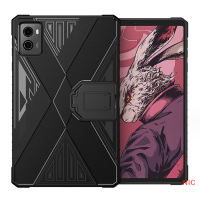 NIC เคสแท็บเล็ตกันกระแทก TPU ฝาหลังแบบนิ่มมีขาตั้งมีเกราะป้องกันเกมสำหรับ Lenovo Legion Y700 2ND Gen 2023