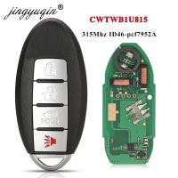 คีย์สมาร์ทจากระยะไกล CWTWB1U815 Jingyuqin สำหรับนิสสันซันนี่ Teana Sylphy Sentra Versa 315Mhz ID46-Pcf7952a TWB1U815 4BTN ไม่มีกุญแจ