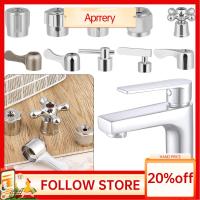 APRRERY 1Pcs สากล มือจับสวิตช์ Faucet แกน Handwheel อุปกรณ์ห้องน้ำ Faucet Handle วาล์วสามเหลี่ยม รางน้ำขนาดเล็ก ที่จับอ่างล้างหน้า