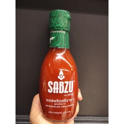 🔷New Arrival🔷 Sabzu Sriracha Hot Chill Sauce แซ่บซู่ ซอสพริกศรีราชา 225 ml 🔷🔷