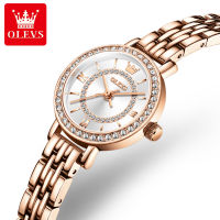 OLEVS 5508 Fashion Watch For Women Waterproof Quartz Stainless Steel Band Women Wristwatch